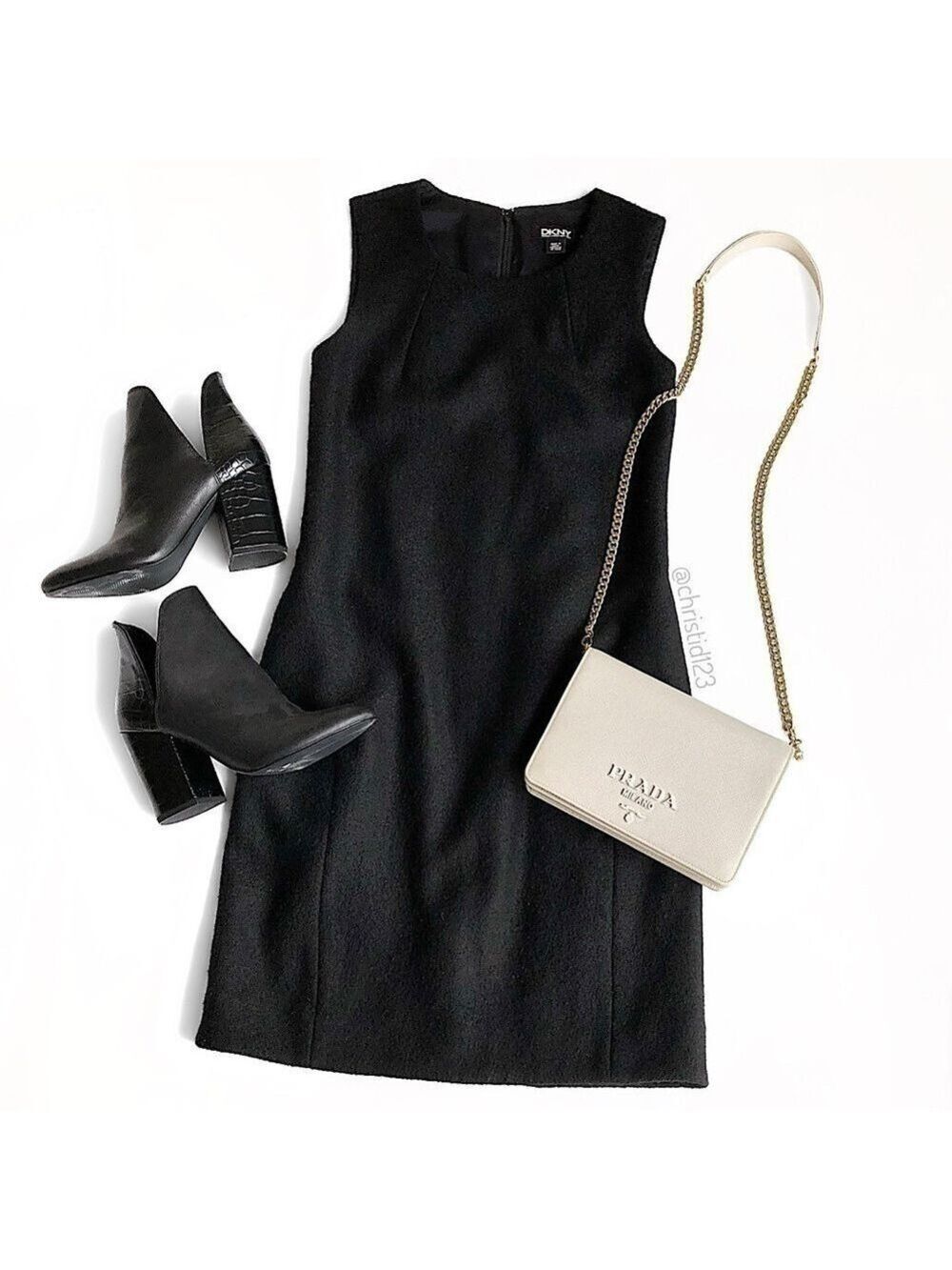 DKNY Wool Sheath Dress